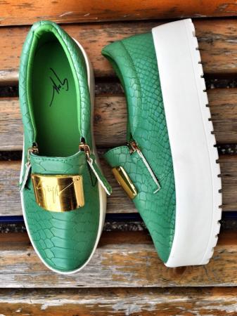 Слипоны под Zanotti ЭКО кожа 