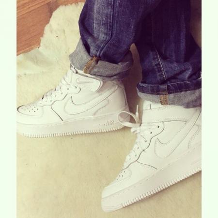 Кроссовки Nike Air Fors высокие