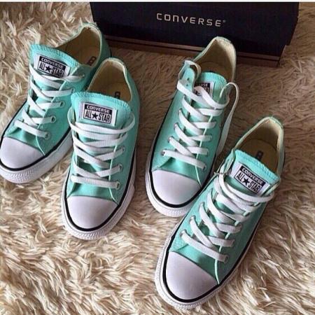 Кеды Converse цвет мятный