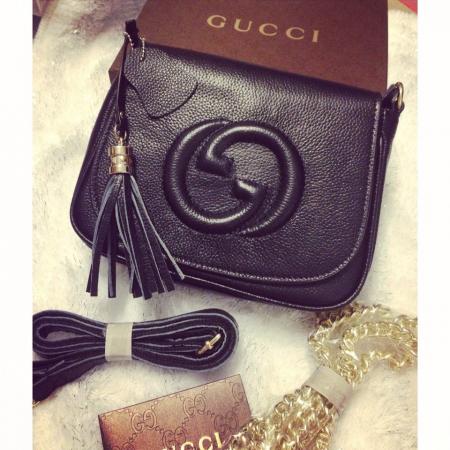 Сумка Gucci натуральная кожа