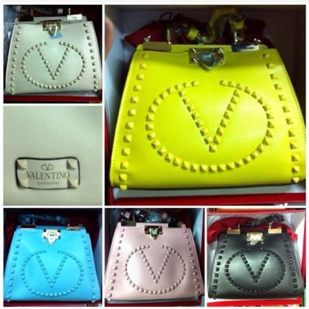 Сумка Valentino c шипами Коллекция 2015