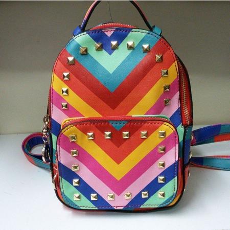 Рюкзак Valentino мини, Валентино радуга