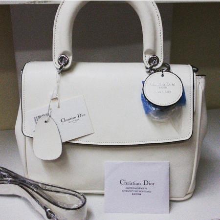 Шикарная сумка Dior натуральная кожа, копия люкс