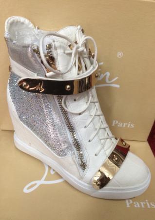 Кеды на танкетке Giuseppe Zanotti