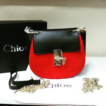 Сумочка Chloe натуральная кожа 
