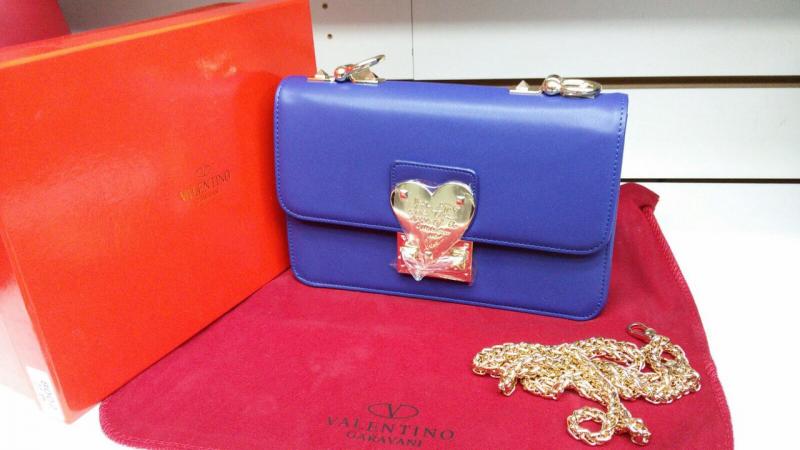 Сумка Valentino натуральная кожа